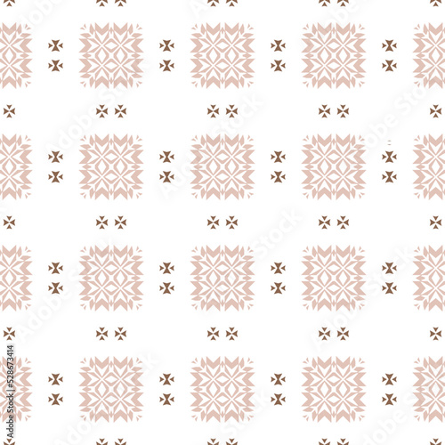 Wallpaper Mural Geometric pattern. Seamless vector background. Ethnic graphic design. Torontodigital.ca