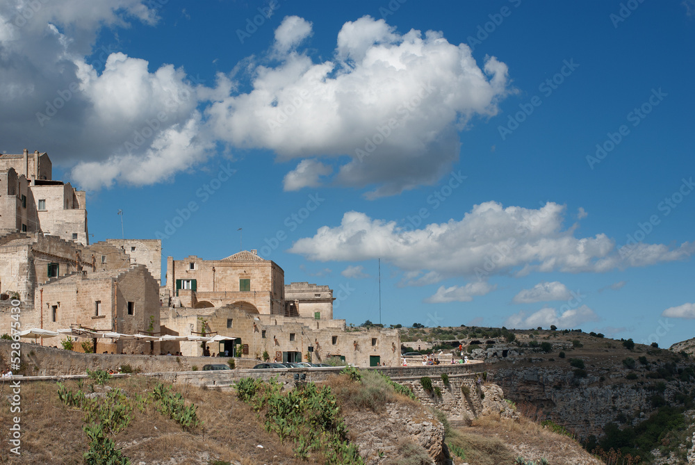 paesaggio case di Matera