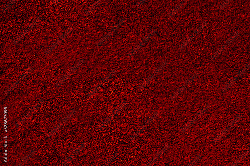 Fototapeta premium Crimson colored wall background with textures of different shades of crimson red