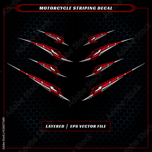 Motorcycle Striping Decal