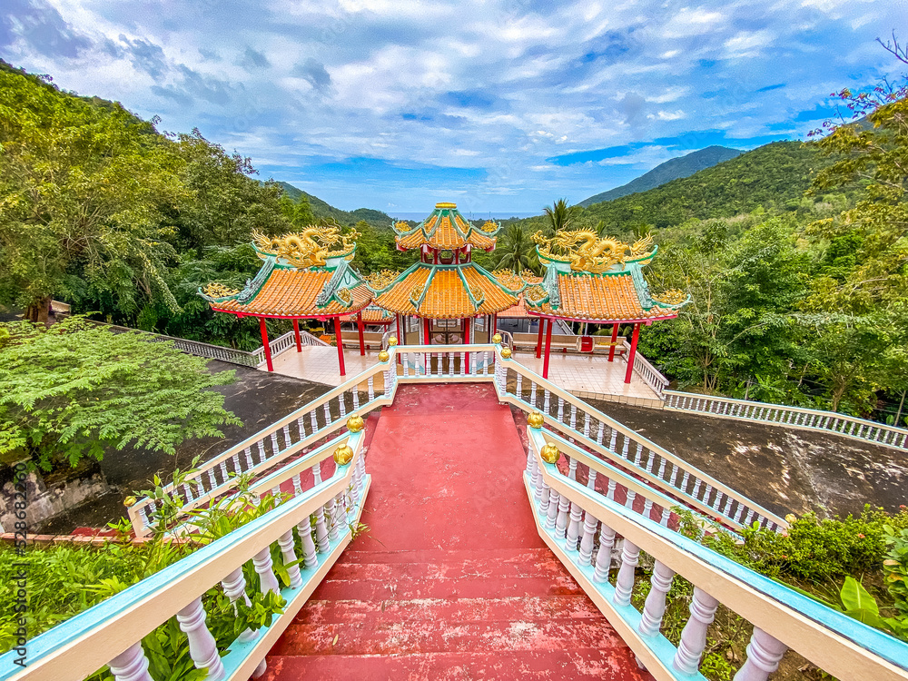 Kuan Yin chinese Temple in Koh Phangan, Thailand Kuan Yin chinese Temple in Koh Phangan, Thailand
