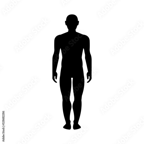 Man human body glyph icon