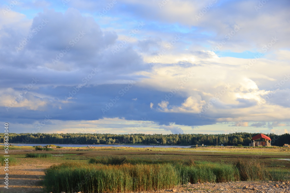 landscape with river