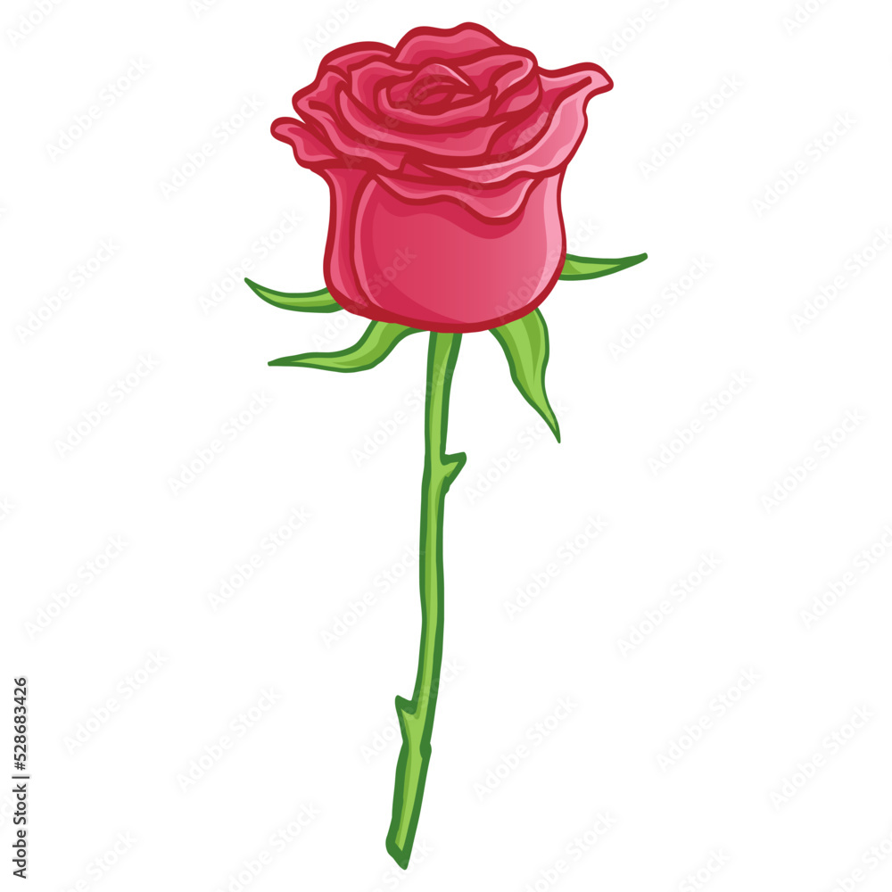 Rose Bud Flower Floral Line Art Drawing Vector Illustration Design Rose Bud Flower Floral Line Art Drawing Vector Illustration Design