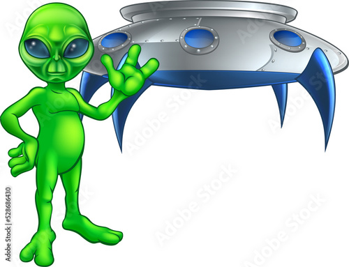 Alien and Flying Saucer Spa...