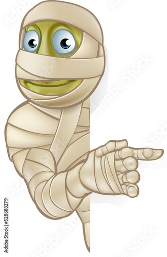 Cartoon Halloween Mummy