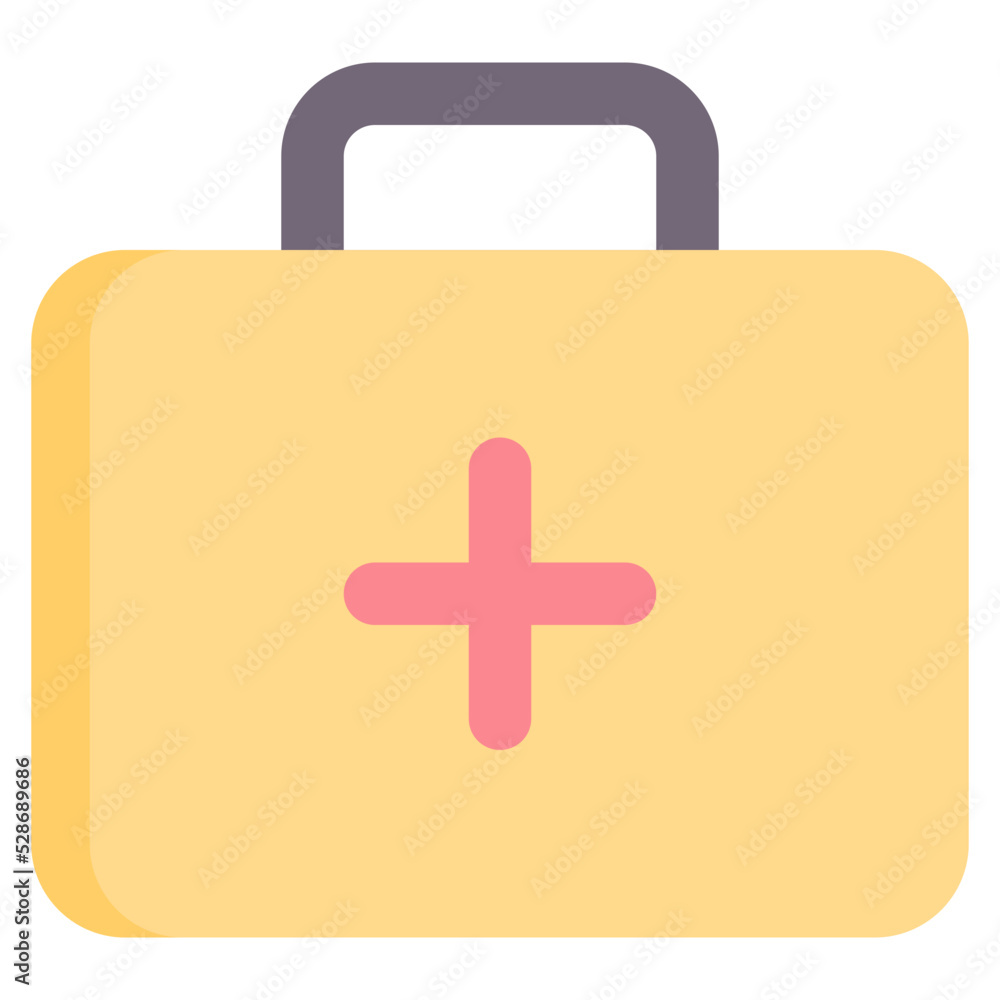 Obraz premium First Aid Kit flat icon