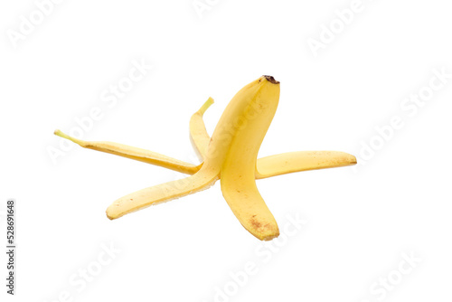 Empty banana skin