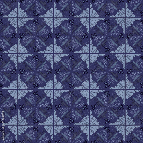 Floral Seamless Pattern Background Garden Nature Plant Art