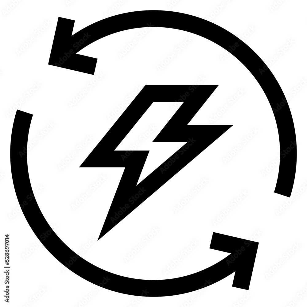 renewable energy line icon renewable energy line icon