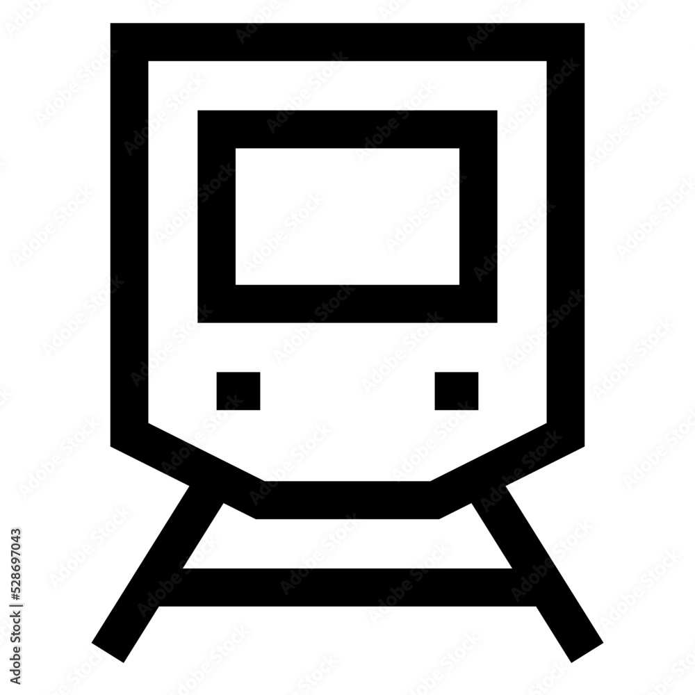 train line icon train line icon
