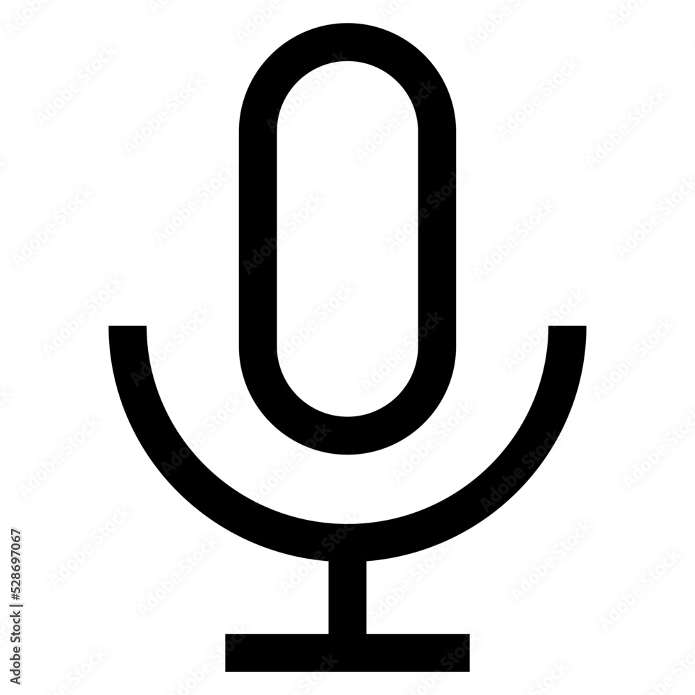 voice recorder line icon voice recorder line icon