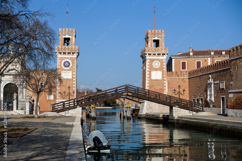 Arsenale historic shipyard - Arsenale Venezia - Arsenal Venice