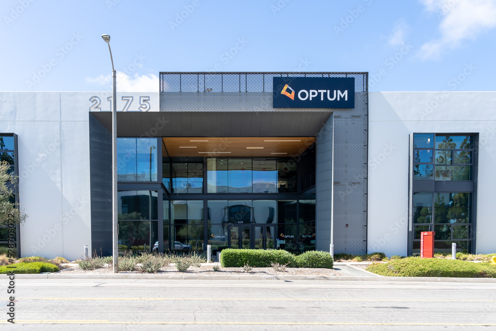 El Segundo, California, USA - July 5, 2022: Optum California Corporate ...