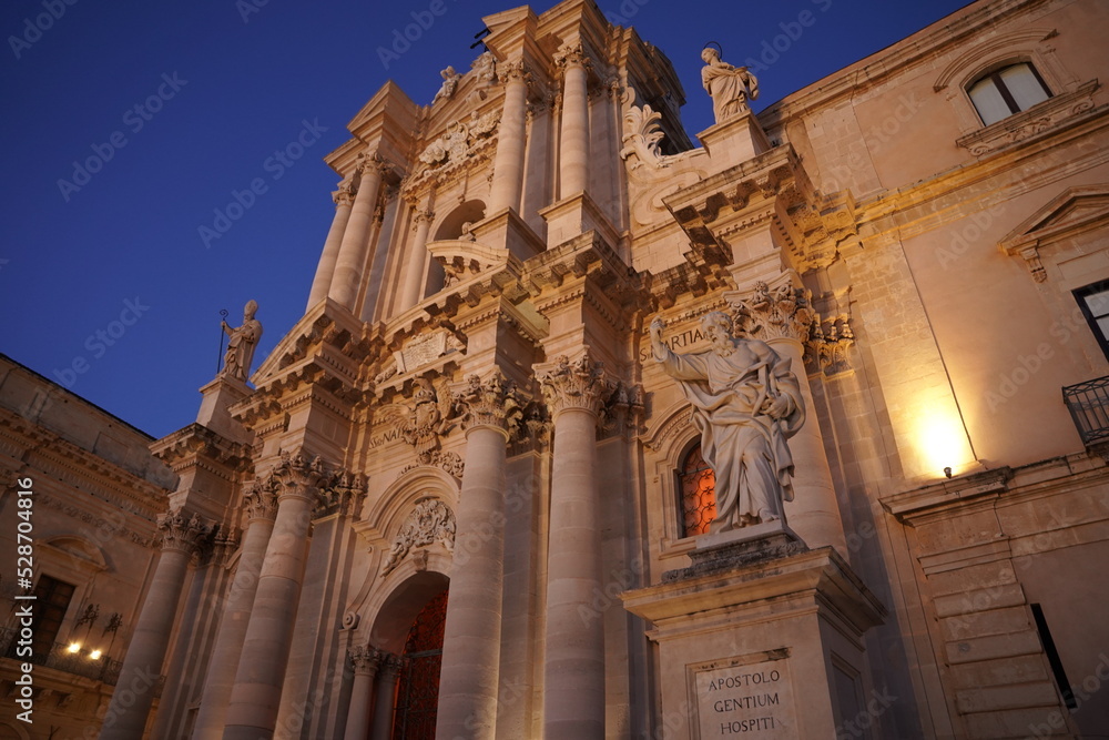 Catedral de Siracusa, Sicilia, Italia