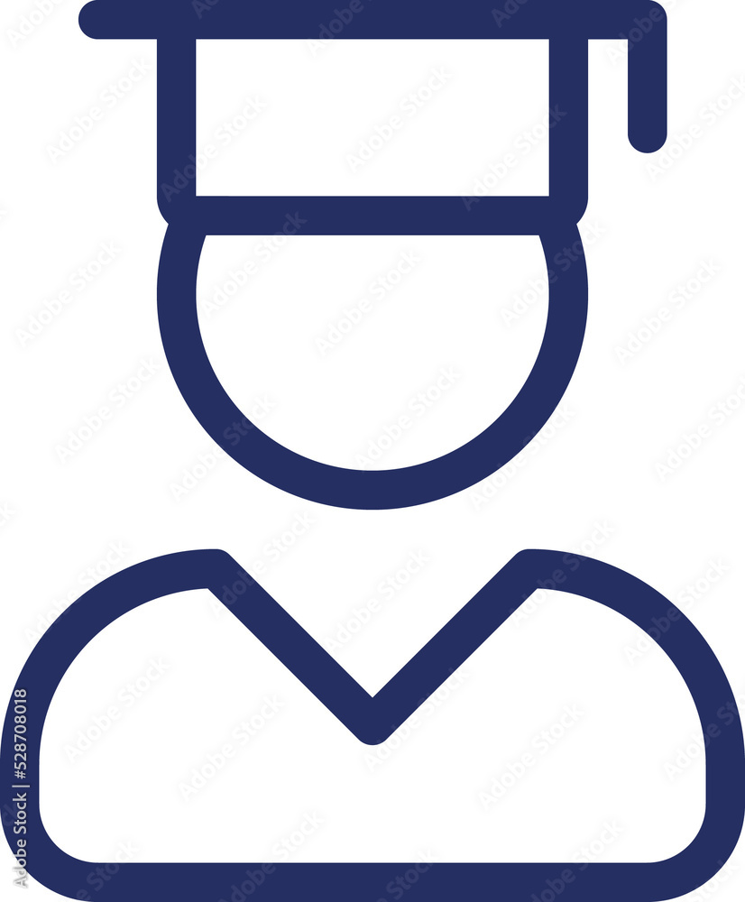 Male student pixel perfect linear ui icon. Graduate boy. Alumnus of college, high school. GUI, UX design. Outline isolated user interface element for app and web. Editable stroke. Arial font used Male student pixel perfect linear ui icon. Graduate boy. Alumnus of college, high school. GUI, UX design. Outline isolated user interface element for app and web. Editable stroke. Arial font used
