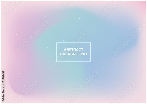 abstract rainbow background with stars