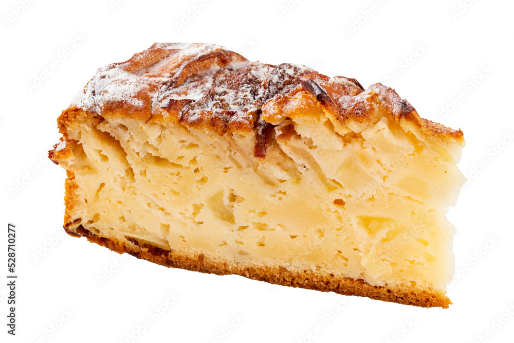Slice of apple pie russian sharlotka Slice of apple pie russian sharlotka