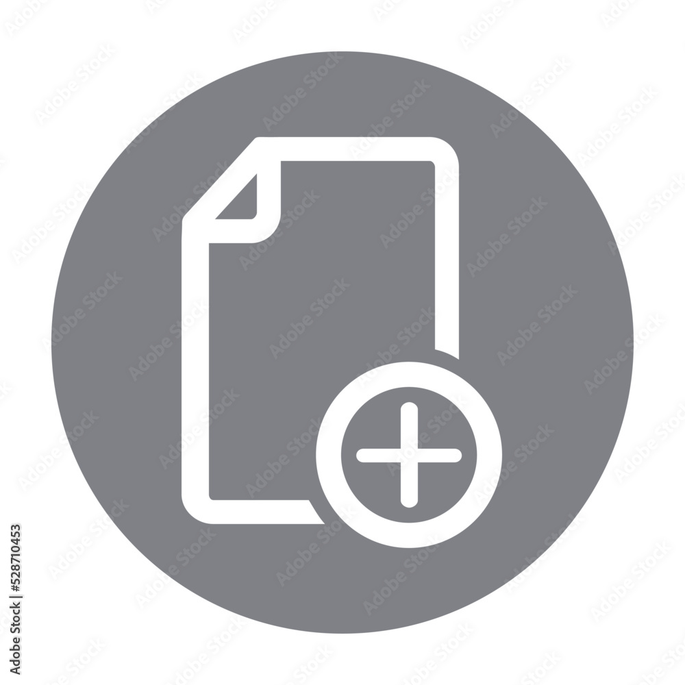 Add, document, edit, file, plus icon Add, document, edit, file, plus icon