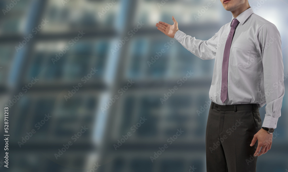 businessman works at the office - People isolated on modern office background businessman works at the office - People isolated on modern office background