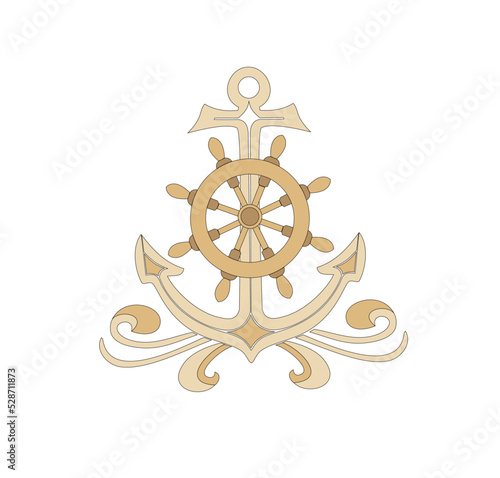 NAVAL SYMBOL STILL FOR TATOO