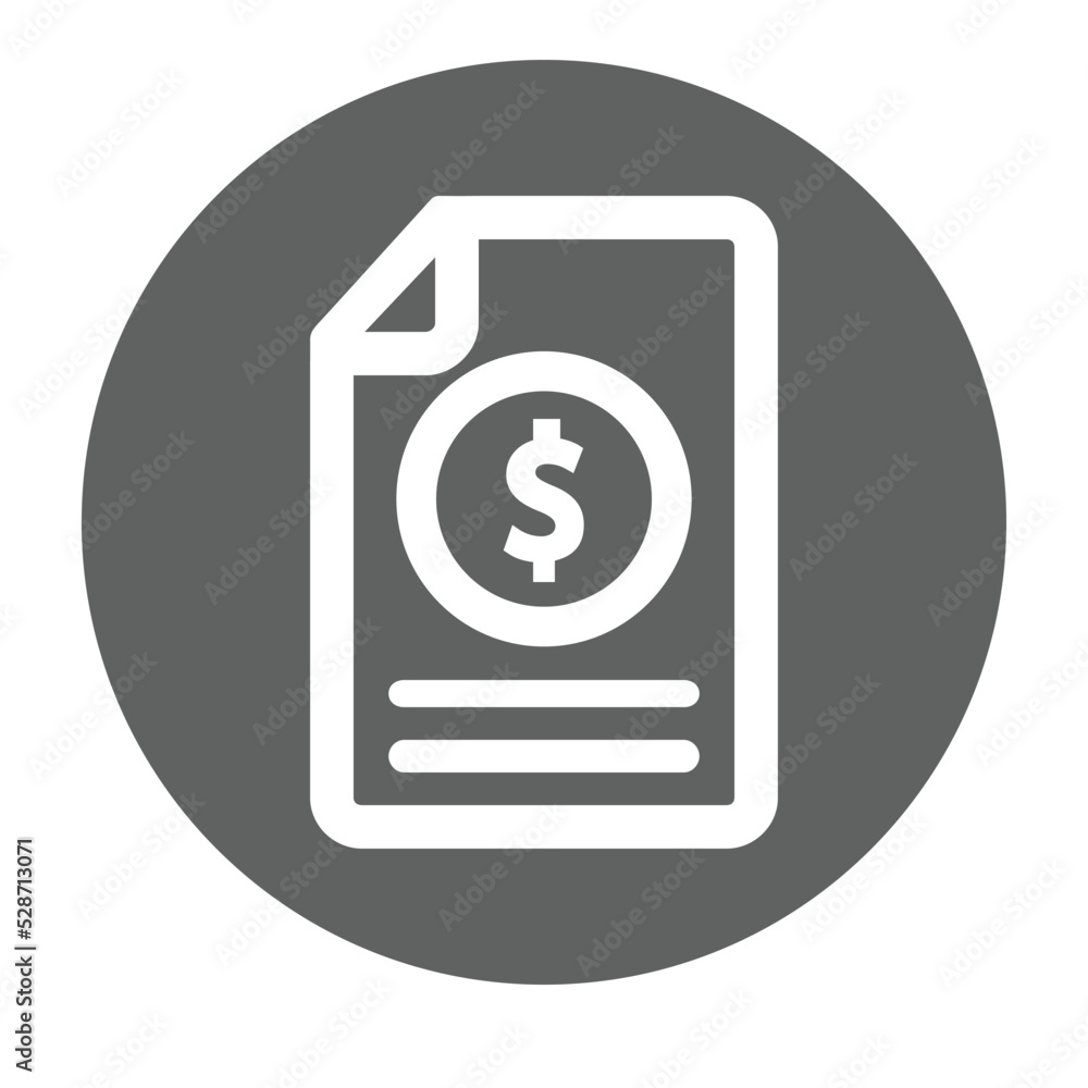 Budget, document, file, invoice icon Budget, document, file, invoice icon