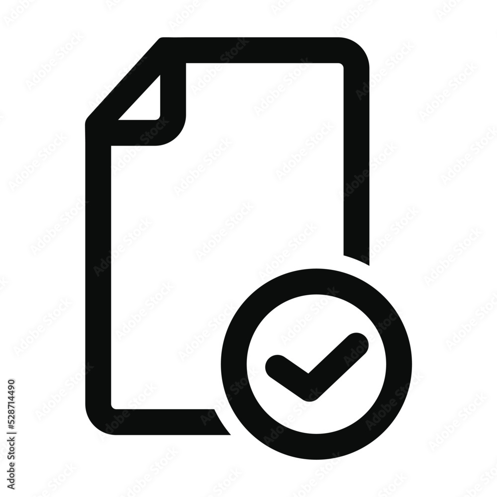 check file approve icon, file document checkmark icon check file approve icon, file document checkmark icon