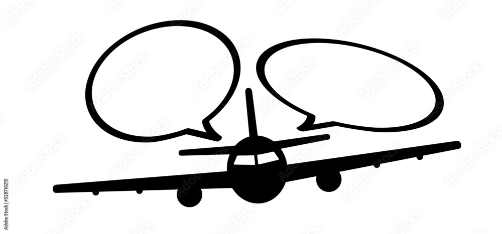 Landing or soaring air plane line path. Take Off airplane, flight route with start point. Vector aircraft sign. Location pointer. Tracking, vacation, holliday. Travel pointer navigation. Tourism. 