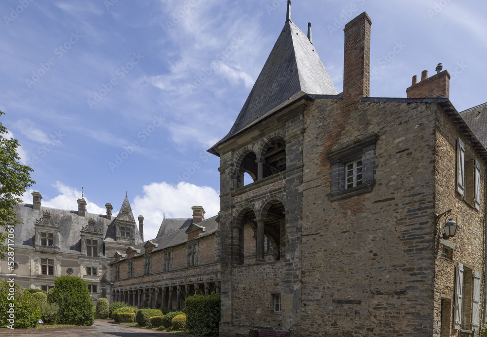 Château de Châteaubriant en Loire-Atlantique en France