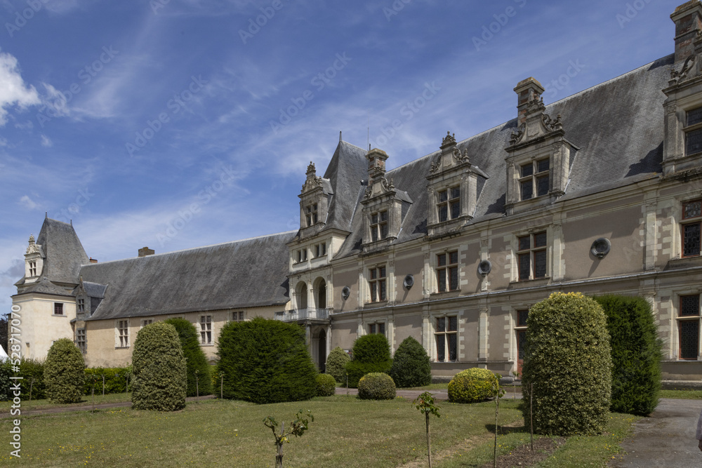 Fototapeta premium Château de Châteaubriant en Loire-Atlantique en France