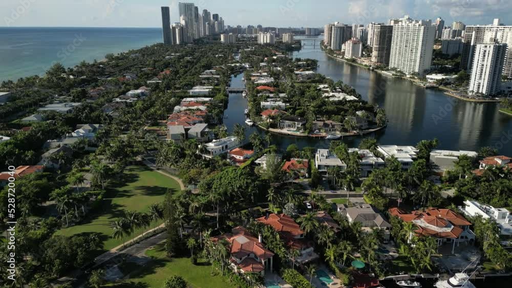 Picture of Aerial view of oceanfront condos, waterfront condos, oceanfront ...