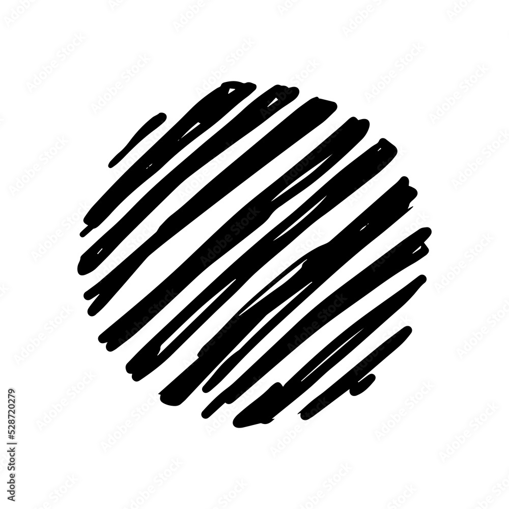 Rough line art in basic shape deaign for design ornament and element Rough line art in basic shape deaign for design ornament and element