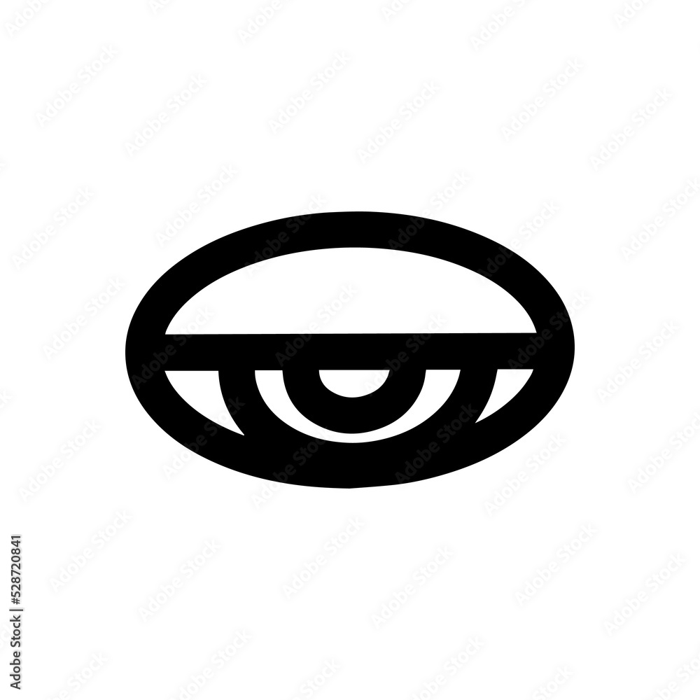 eye of horus in egypt symbol. simple icon for design element eye of horus in egypt symbol. simple icon for design element