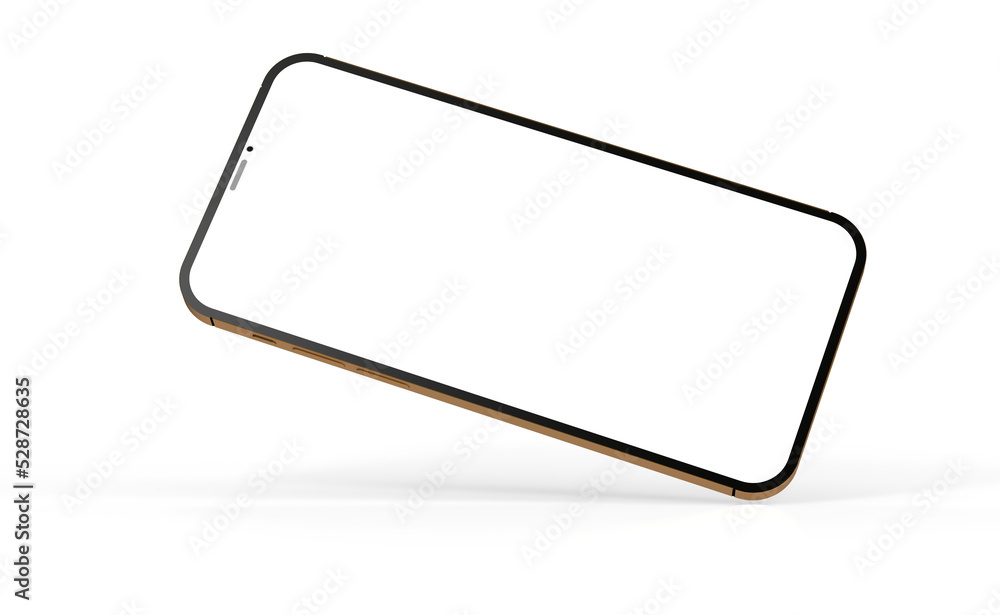 Modern frameless smartphone Mock up Modern frameless smartphone Mock up