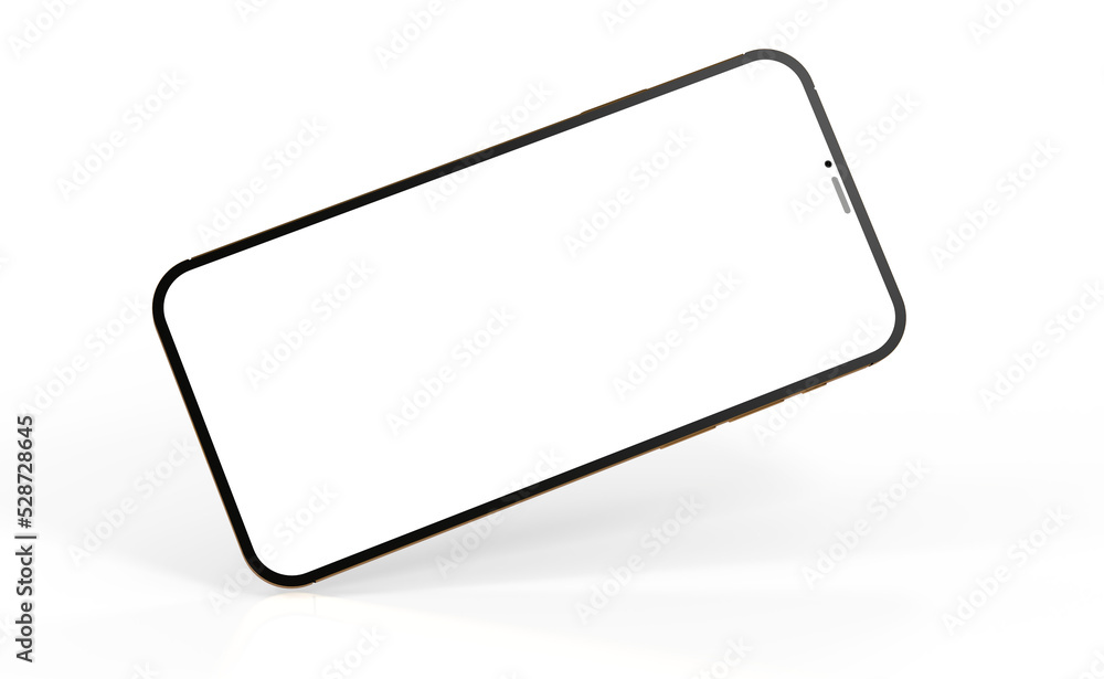 Modern frameless smartphone Mock up Modern frameless smartphone Mock up