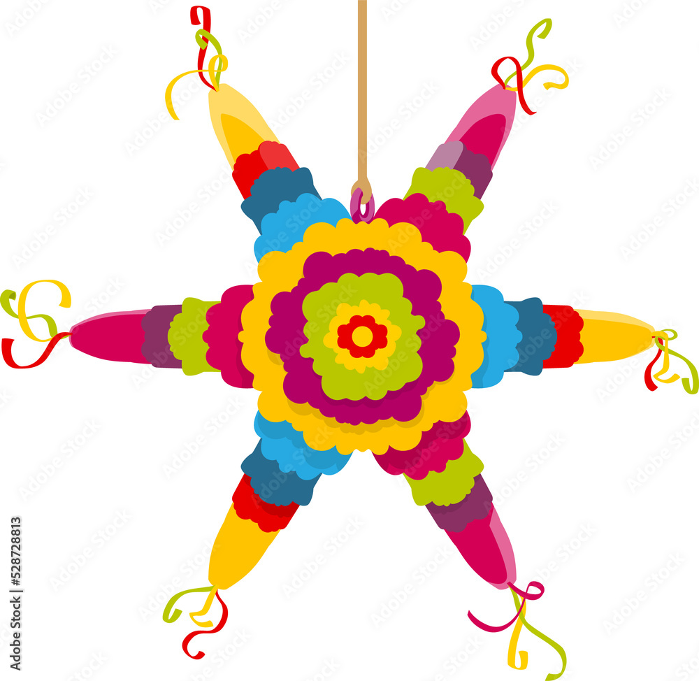 star pinata clipart