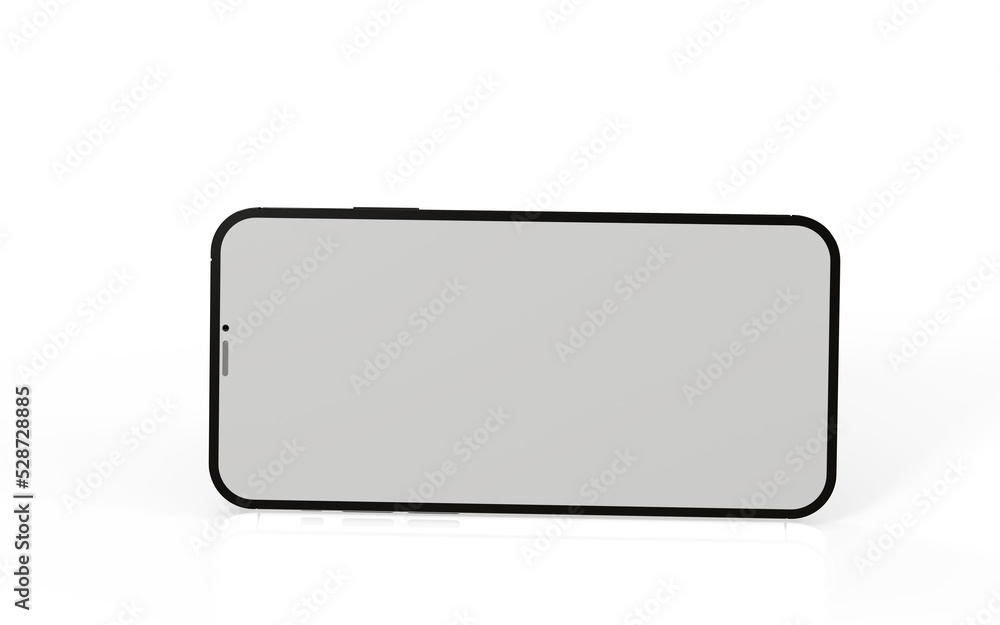 Smartphone. Mobile phone Template. Telephone 3d Smartphone. Mobile phone Template. Telephone 3d