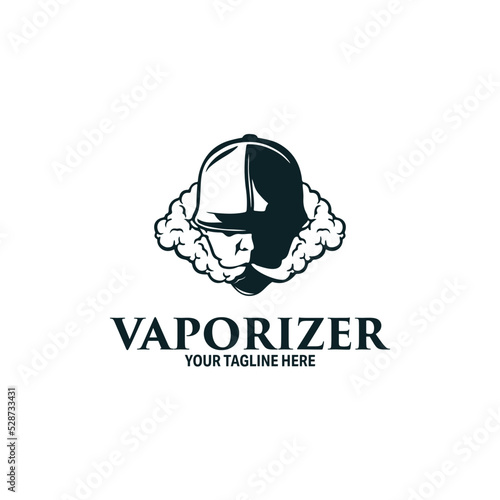 Vapor logo - electronic smoke logo design inspiration