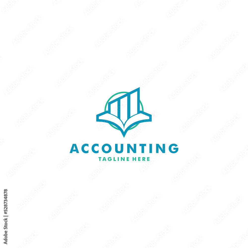 financial symbol vector design logo financial symbol vector design logo