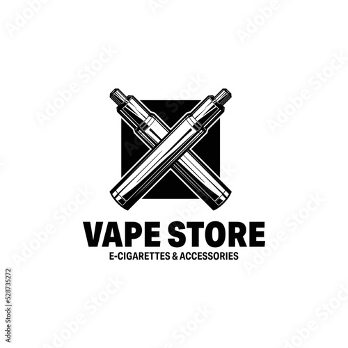 Vapor logo - electronic smoke logo design inspiration