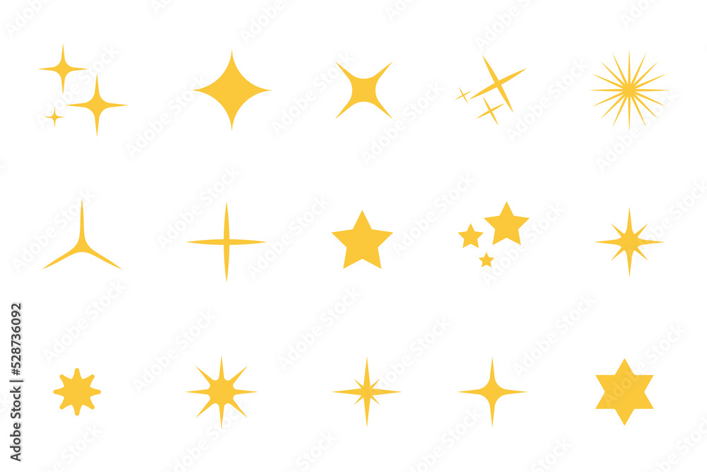 The set of original vector stars sparkle icon. Bright firework, decoration twinkle, shiny flash. Glowing light effect stars and bursts collection.Vector illustration isolated on white background. The set of original vector stars sparkle icon. Bright firework, decoration twinkle, shiny flash. Glowing light effect stars and bursts collection.Vector illustration isolated on white background.