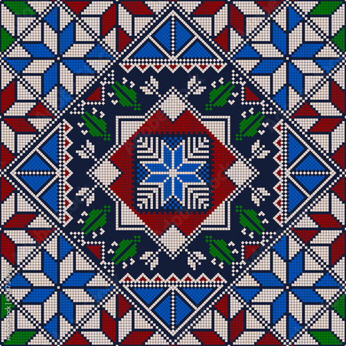 Wallpaper Mural Decorative Palestinian pattern 7 Torontodigital.ca