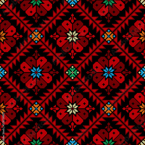 Decorative Palestinian pattern 17
