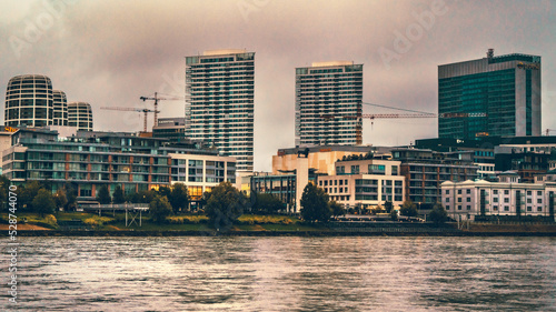 Photography Cloudy landscape of Bratislava,Slovakia