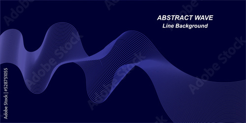 Abstract modern colorful wavy stylized lines background. blending gradient colors you can use for Web, Mobile Applications, Desktop background, Wallpaper, Business banner, poster design.