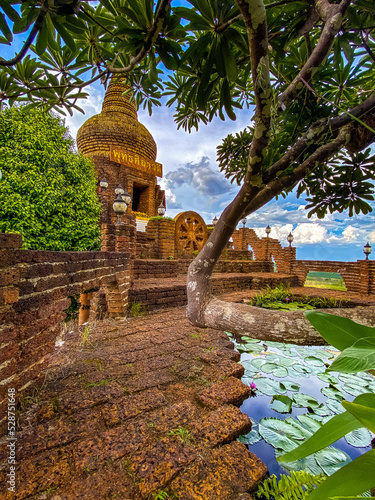 Thamma Park or Dharma park Ban Khao Na Nai, temple complex in Surat Thani, Thailand photo