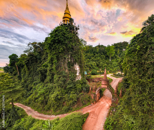 Thamma Park or Dharma park Ban Khao Na Nai, temple complex in Surat Thani, Thailand photo