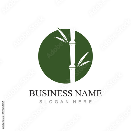 Bamboo Logo Template vector icon