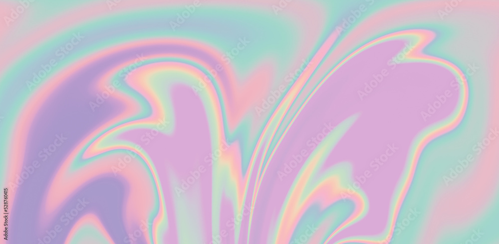 Abstract holographic background with wavy colorful lines. Abstract holographic background with wavy colorful lines.