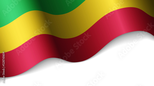 EPS10 Vector Patriotic heart with flag of Mali.
